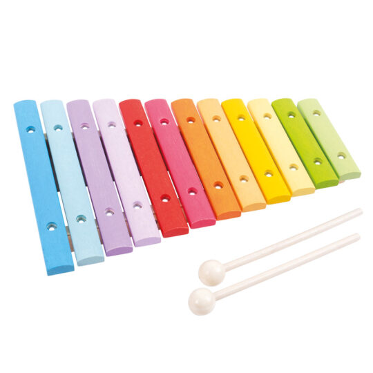 Coloured Xylophone by Bigjigs Toys - BJ660