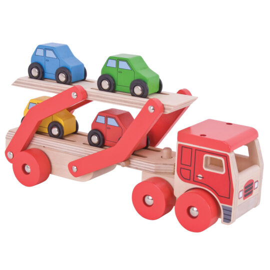 Transporter Lorry by Bigjigs Toys - BJ797