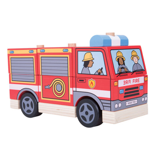 Stacking Fire Engine by Bigjigs Toys - BB126