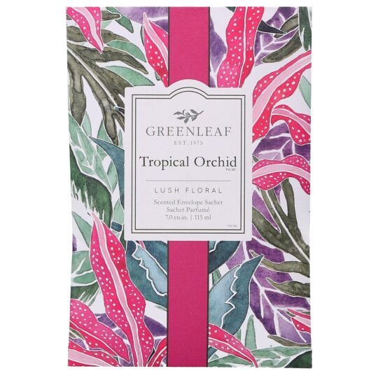 Tropical Orchid Scented Sachet by Greenleaf - GL900-556