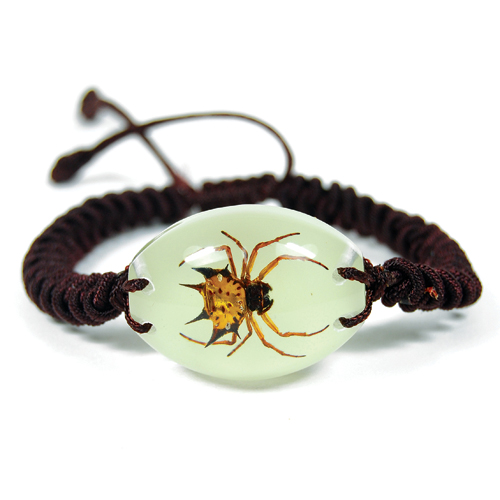 Insect Spiny Spider Glow Bracelet by World of Insects - YL1405