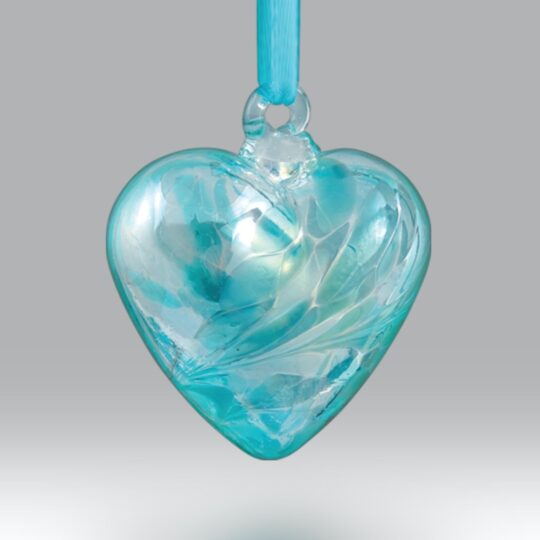 Friendship Birth Gem Heart March by Nobilé Glassware - 1830-18