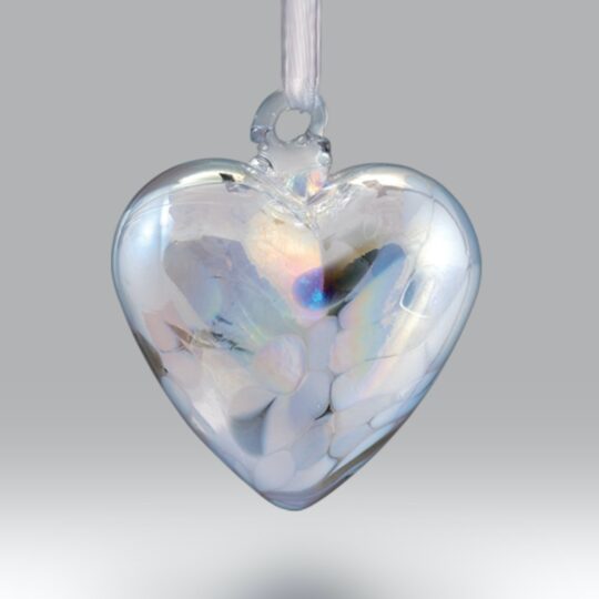 Friendship Birth Gem Heart April by Nobilé Glassware - 1831-18