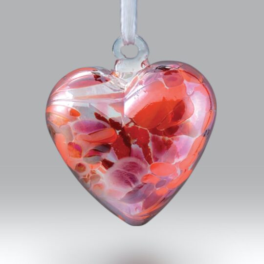 Friendship Birth Gem Heart July by Nobilé Glassware - 1834-18