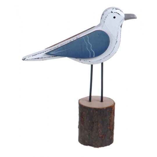 Quay Traders - 8227 - Wooden Seagull (Rustic Blue)