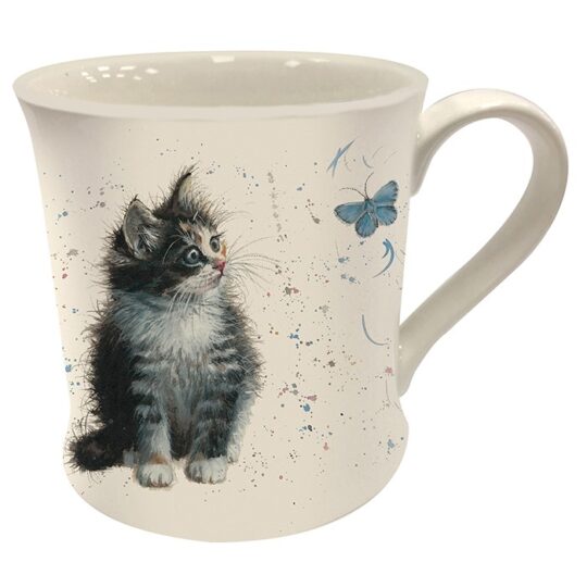 Bree Merryn Poppy Kitten China Mug by Bree Merryn - BR0008
