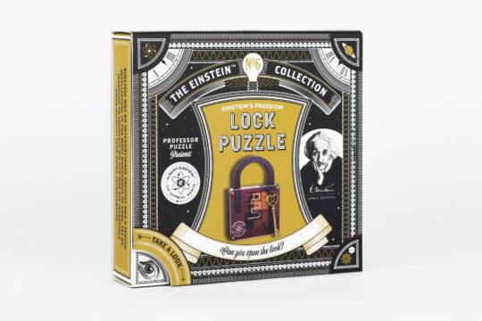 Einstein's Lock Puzzle by Professor Puzzle - EIN2908