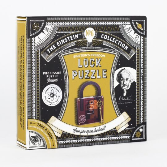 Einstein's Lock Puzzle by Professor Puzzle - EIN2908