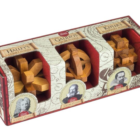Great Minds Set of 3 Puzzles by Professor Puzzle - GM1351