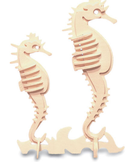 Sea-Horse Plywood Model Kit by Quay Imports - H011