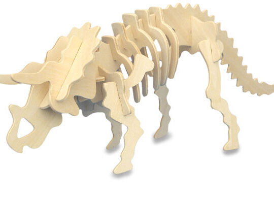 Triceratops Plywood Model Kit by Quay Imports - J001