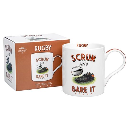 Classic Rugby China Mug from The Leonardo Collection - LP93570