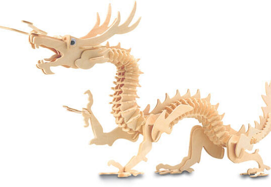 Dragon Plywood Model Kit by Quay Imports - M005