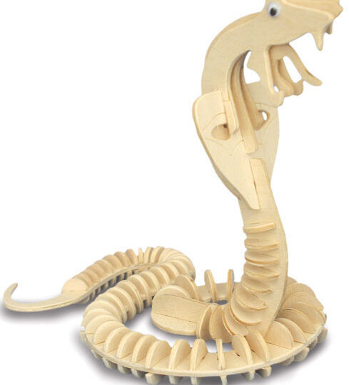 Snake Plywood Model Kit by Quay Imports - M006