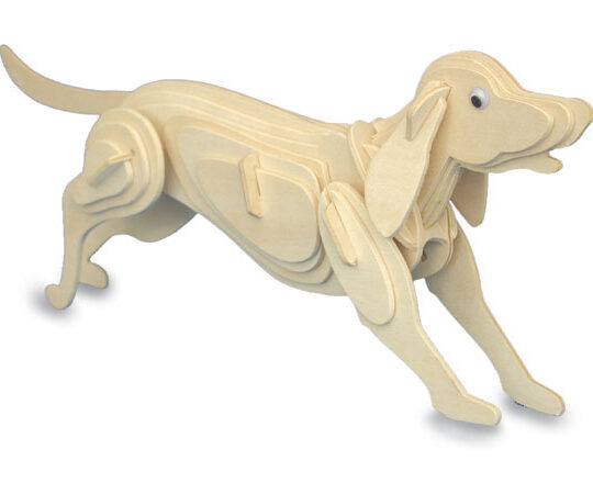 Dog Plywood Model Kit by Quay Imports - M011