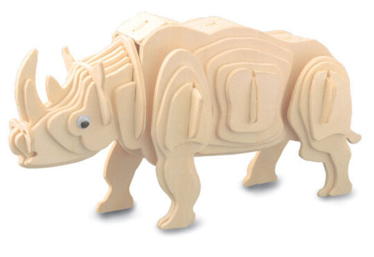 Rhinoceros Plywood Model Kit by Quay Imports - M018