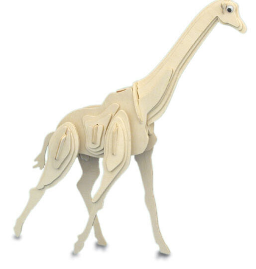 Giraffe Plywood Model Kit by Quay Imports - M020