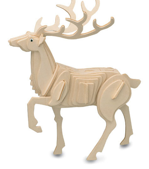 Stag Plywood Model Kit by Quay Imports - M031