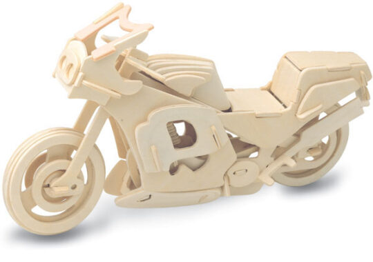Racing Motorbike Plywood Model Kit by Quay Imports - P023