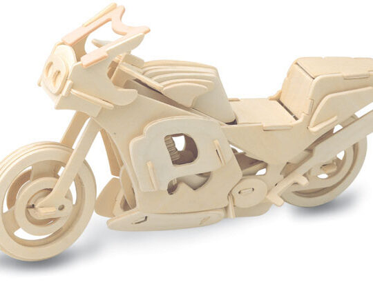 Racing Motorbike Plywood Model Kit by Quay Imports - P023