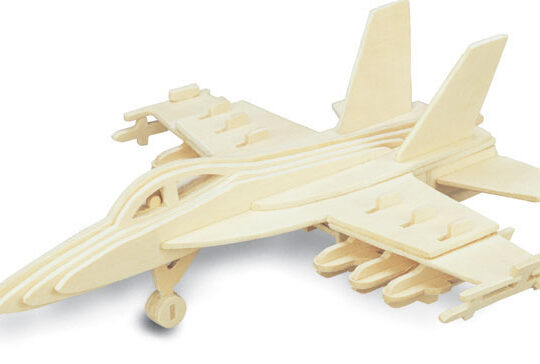 F-18 Hornet Plywood Model Kit by Quay Imports - P104
