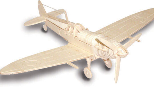 Spitfire Plywood Model Kit by Quay Imports - P301