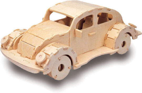 VW Beetle Plywood Model Kit by Quay Imports - P305