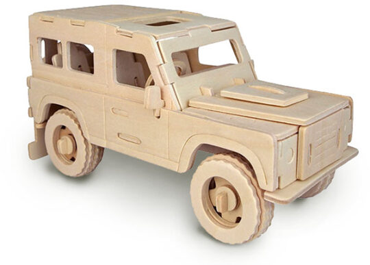 Land Rover Plywood Model Kit by Quay Imports - P323