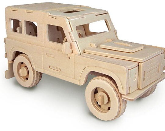 Land Rover Plywood Model Kit by Quay Imports - P323