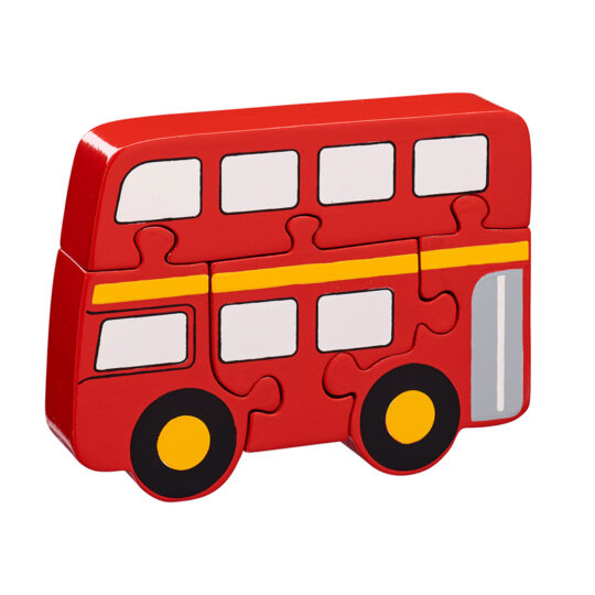 Bus Simple Wooden Jigsaw by Lanka Kade - SJ23