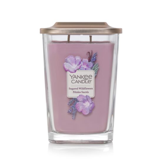 Sugared Wildflowers Elevation Large Jar by Yankee Candle - 1611833E
