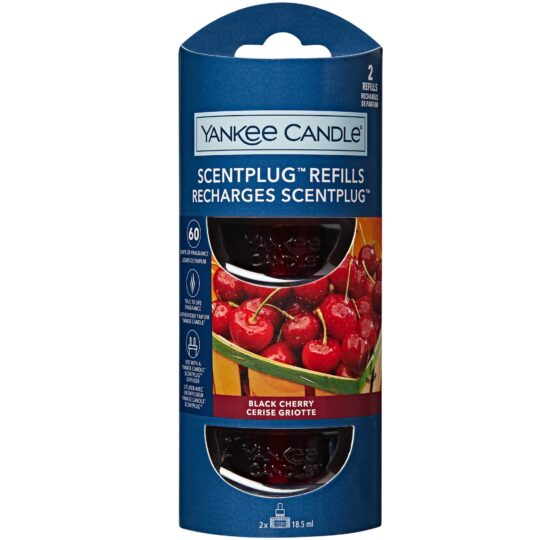 Black Cherry Scent Plug Refills by Yankee Candle - 1629315E