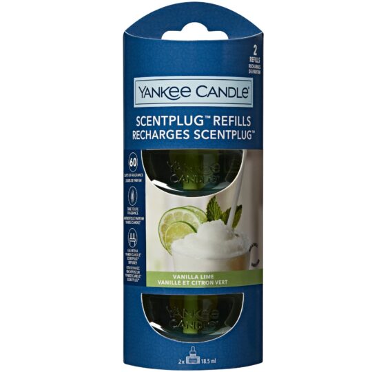 Vanilla Lime Scent Plug Refills by Yankee Candle - 1629325E