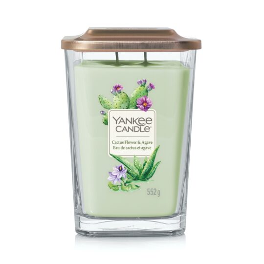 Cactus Flower & Agave Elevation Large Jar by Yankee Candle - 1630532E