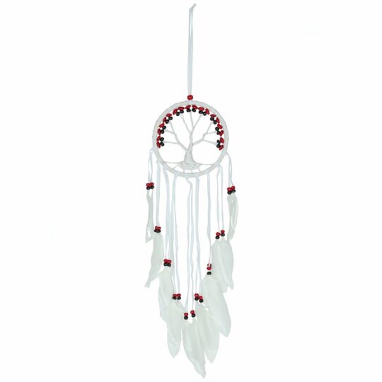White Tree of Life Dreamcatcher by Jones Home & Gift - DC_60038