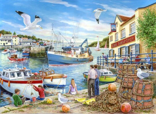Ship Inn 1000 Piece Jigsaw Puzzle by House of Puzzles - HOP0002