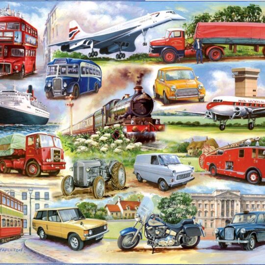 Golden Oldies 1000 Piece Jigsaw Puzzle by House of Puzzles - HOP0009