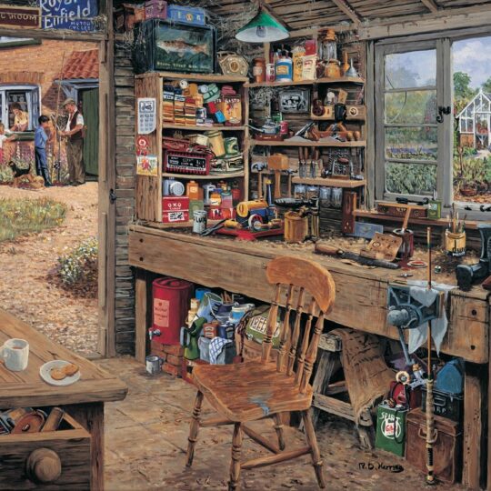 Dad's Shed 1000 Piece Jigsaw Puzzle by House of Puzzles - HOP0062