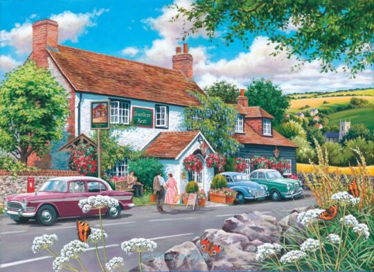 Travellers Rest Big 500 Piece Jigsaw Puzzle by House of Puzzles - HOP0086