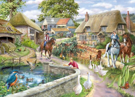 Bridle Path 1000 Piece Jigsaw Puzzle by House of Puzzles - HOP0098