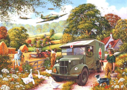 Land Girls 1000 Piece Jigsaw Puzzle by House of Puzzles - HOP0108