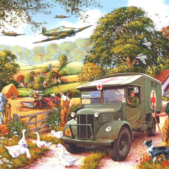 Land Girls 1000 Piece Jigsaw Puzzle by House of Puzzles - HOP0108