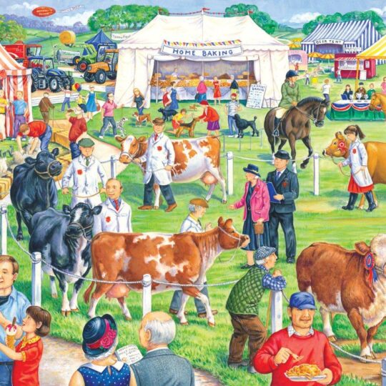 County Show Big 500 Piece Jigsaw Puzzle by House of Puzzles - HOP0112