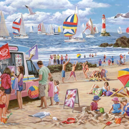 Regatta Day Big 500 Piece Jigsaw Puzzle by House of Puzzles - HOP0114