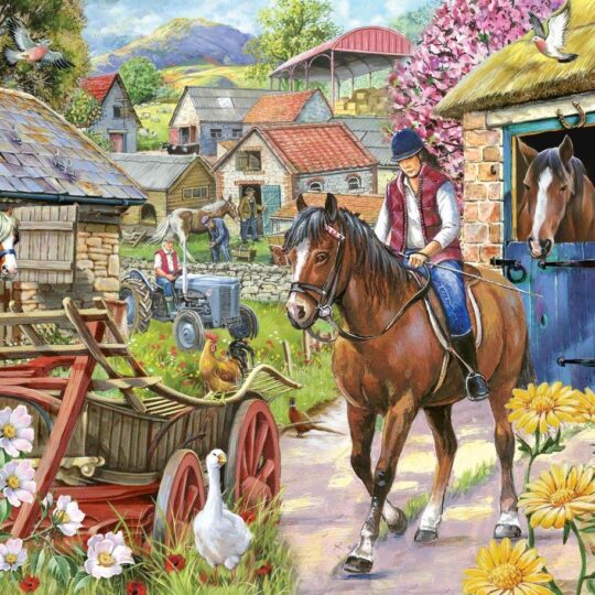 Stepping Out 1000 Piece Jigsaw Puzzle by House of Puzzles - HOP0125
