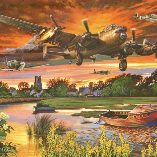 On A Wing & A Prayer 1000 Piece Jigsaw Puzzle by House of Puzzles - HOP0127