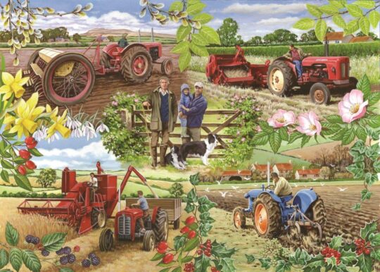 Farming Year 1000 Piece Jigsaw Puzzle by House of Puzzles - HOP0131