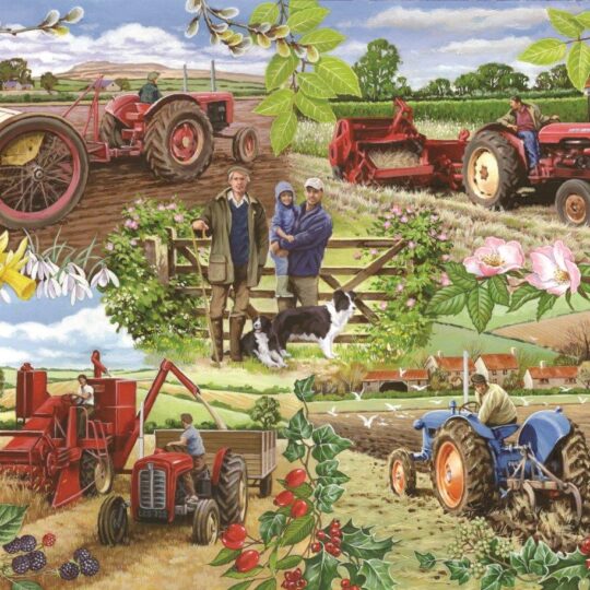 Farming Year 1000 Piece Jigsaw Puzzle by House of Puzzles - HOP0131