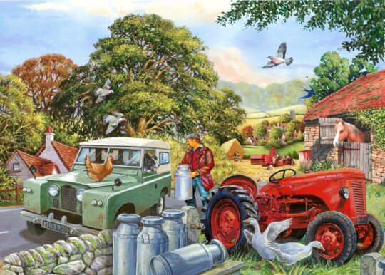 Bob & His Dog Big 500 Piece Jigsaw Puzzle by House of Puzzles - HOP0151
