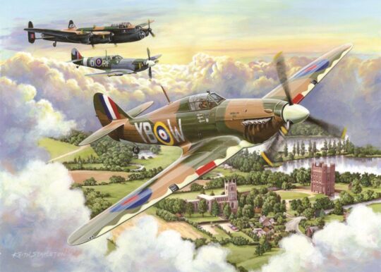 Final Approach Big 500 Piece Jigsaw Puzzle by House of Puzzles - HOP0162